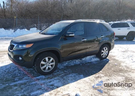 2012 Kia Sorento Lx из США, поврежденный, VIN 5XYKT3A61CG293698